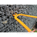 Malha de fio galvanizado de gabion